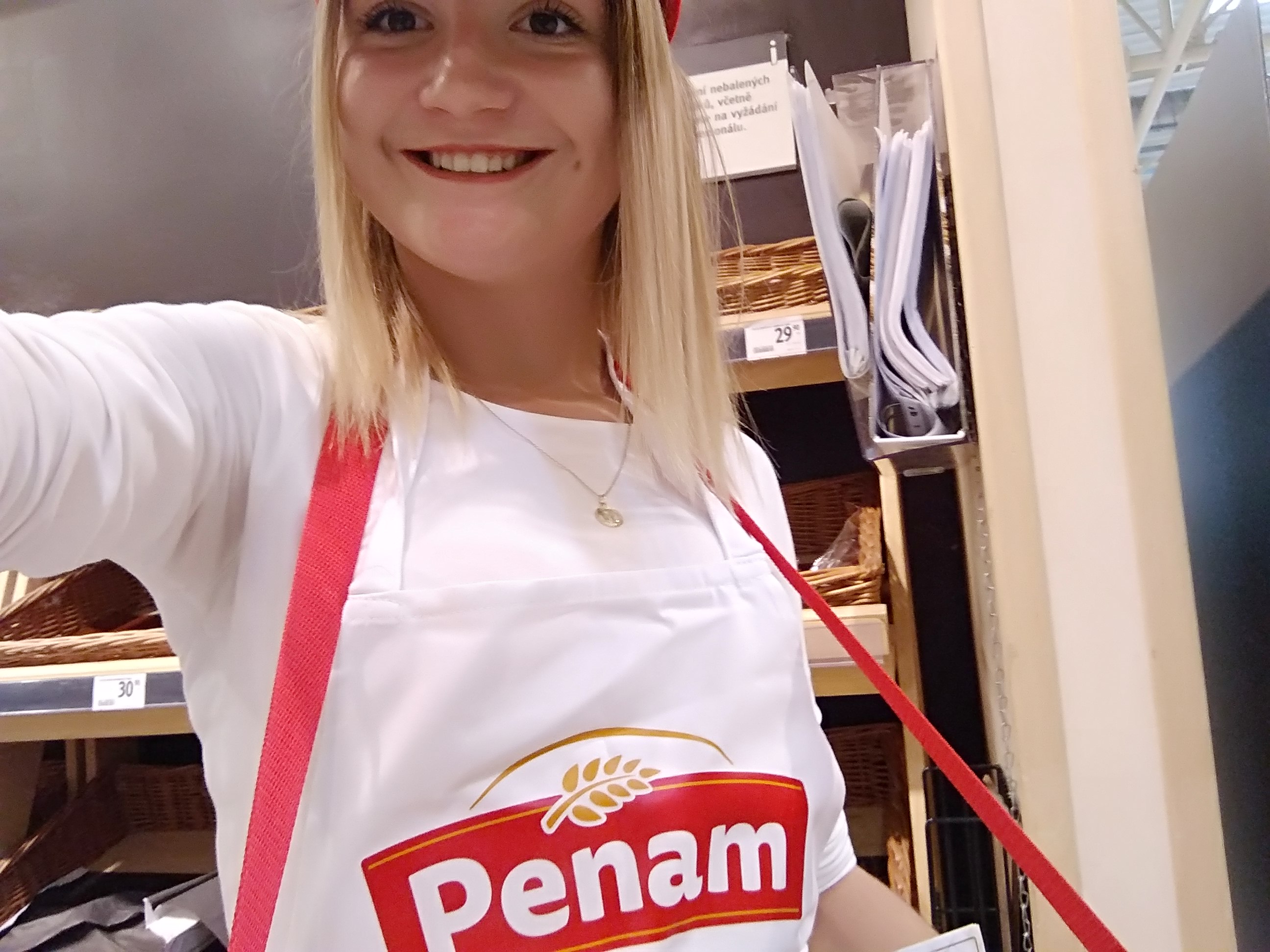 Promotori della pasticceria Penam Jindřichův Hradec